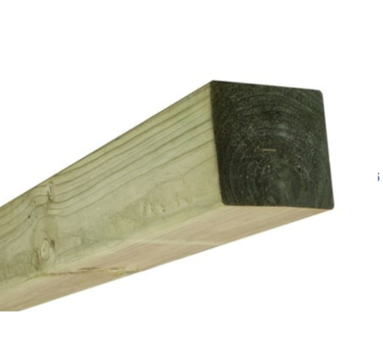 Høvlet trykimp. NTR kl. A stolpe 10x10 x 300 cm