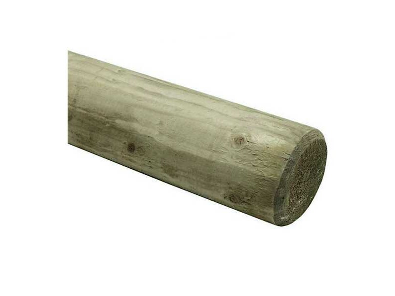 Trykimp. NTR kl. A stolpe Ø10 x 350 cm