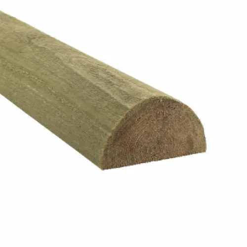 Trykimp. rafter, flækket - Dia. 7 x 180 cm
